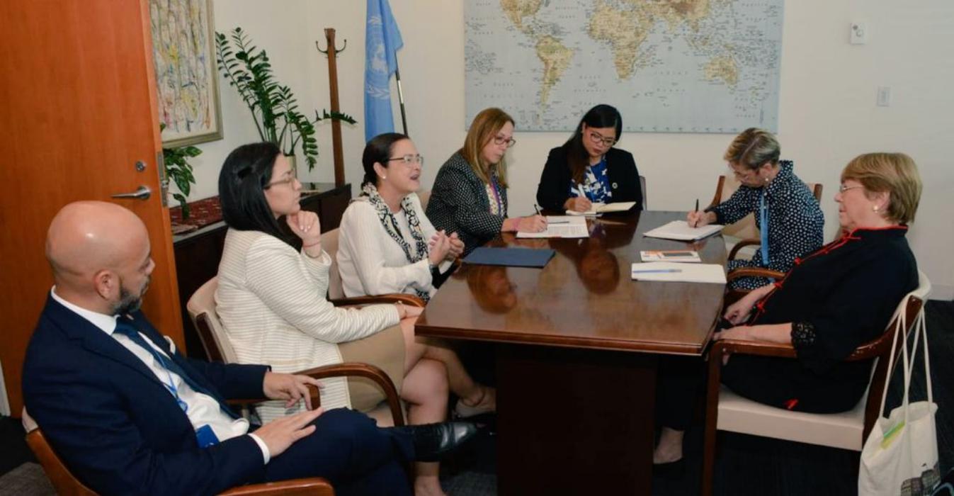 Canciller Hill se reunió con Alta Comisionada de la ONU para profundizar el trabajo por los derechos humanos canciller-hill-se-reunio-con-alta-comisionada-de-la-onu-para-profundizar-el-trabajo-por-los-derechos-humanos